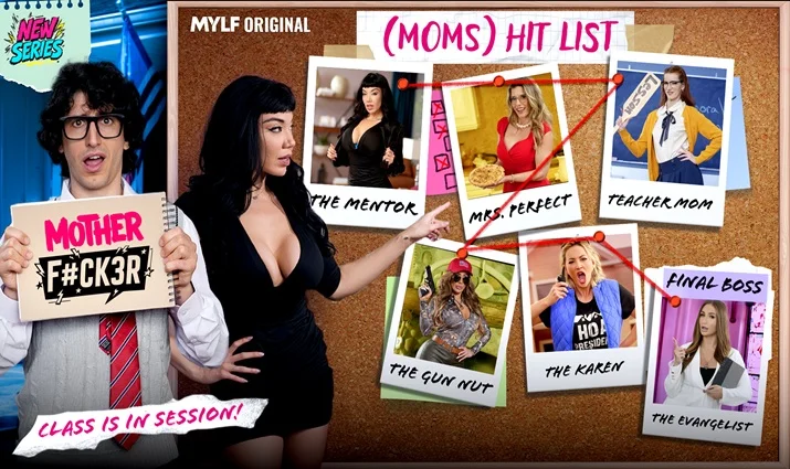 MYLF – Motherfucker Full Feature/ Adira Allure, Cory Chase, Erin Everheart, Little Puck, Richelle Ryan, Skylar Snow